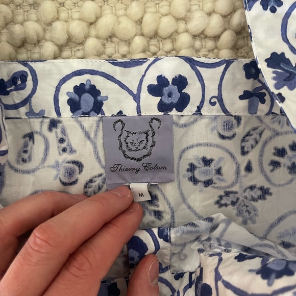 Thierry Colson Rossa Blouse - Picture 6 of 8